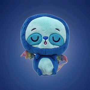 GUND Drops Carla Claws 6" Sleepy Plush Pet Blue Wings Series 1